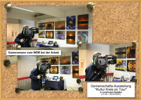 Den WDR-Filmbericht über die Ausstellung in Opladen "Kultur Kreis on Tour" finden Sie hier...